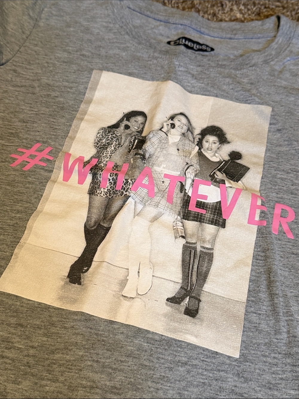 Clueless #whatever short sleeve tee (S) - EUC!